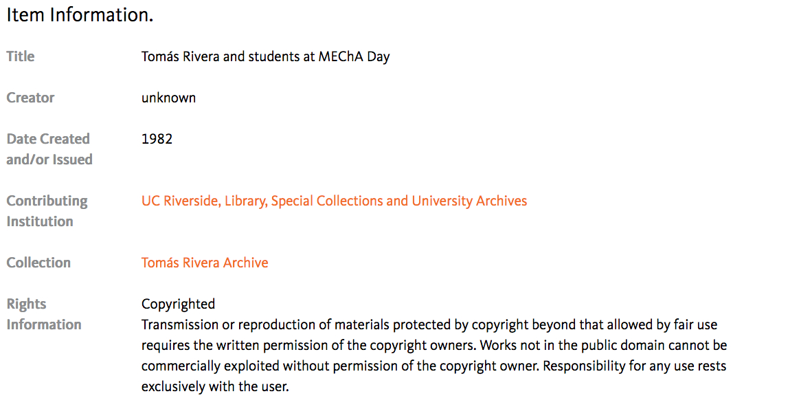 screenshot of Calisphere metadata, can be viewed in text format at link